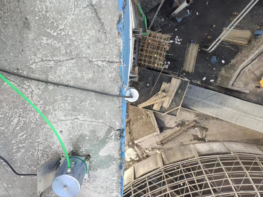 地質監測儀表靜力水準儀現場工況